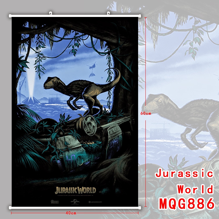 Jurassic World Wall Scroll  MQG886(40X60)