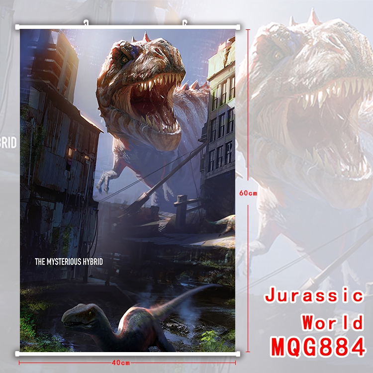 Jurassic World Wall Scroll  MQG884(40X60)