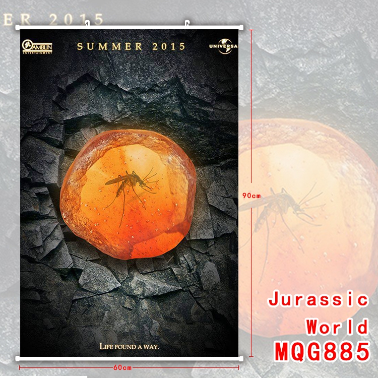 Jurassic World Wall Scroll  MQG885(60X90)