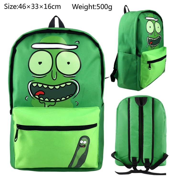 Bag Rick and Morty Canvas Backpack