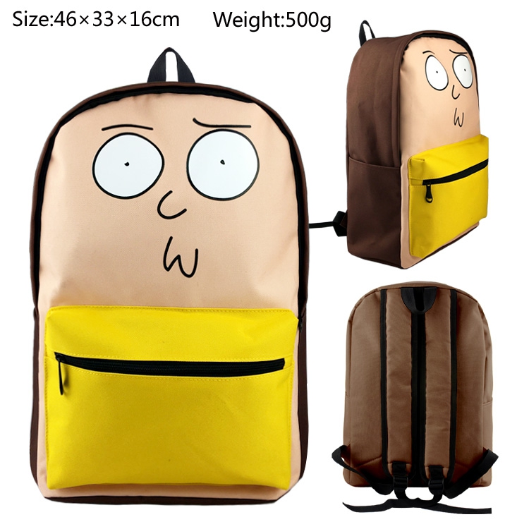 Bag Rick and Morty Morty Canvas Backpack