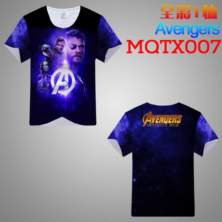 Avengers: Infinity War Double-sided M L XL XXL XXXL