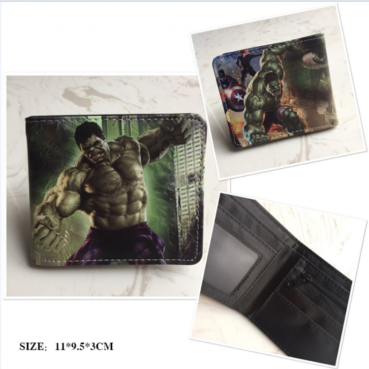 The avengers allianc Hulk Short Wallet