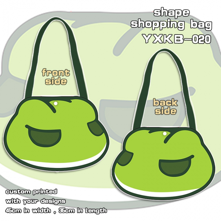 Canvas Satchel Journey Frog shopping bag YXKB020