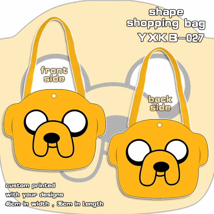 YXKB027 Canvas Satchel Adventure Time with Finn and Jake Bag