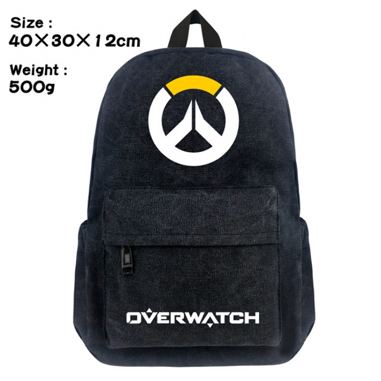 Canvas Bag Overwatch Backpack Backpack