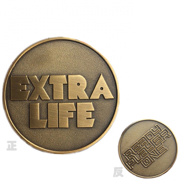 Commemorative coin Ready Player One price for 5 pcs 35X2.5MM 10G