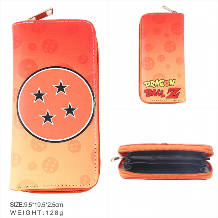 Wallet DRAGON BALL Zipper and PU Wallet