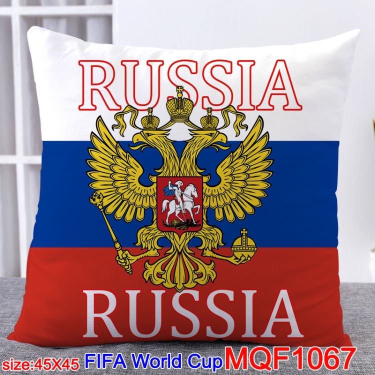 Cushion FIFA World Cup Double-sided 45X45CM MQF1067