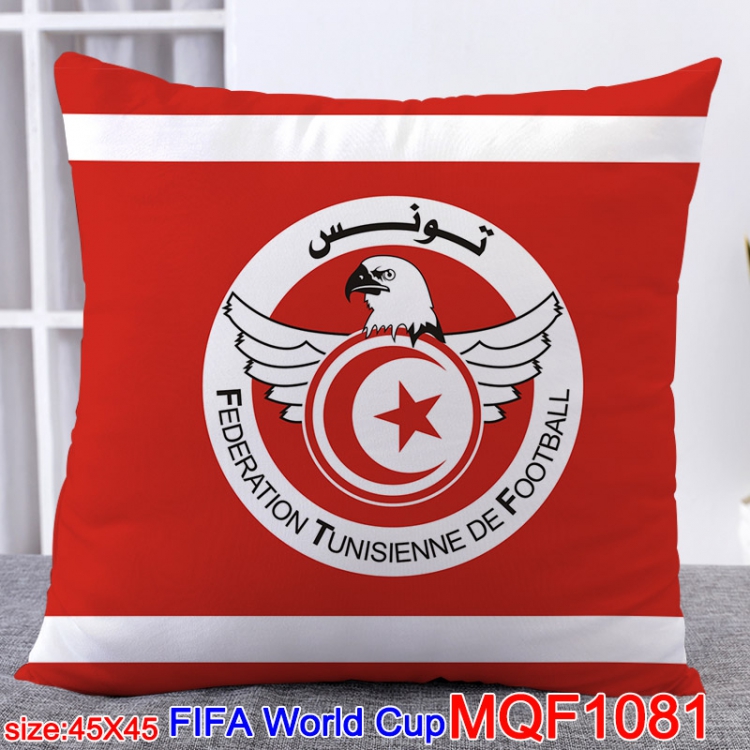 Cushion FIFA World Cup Double-sided 45X45CM MQF1081