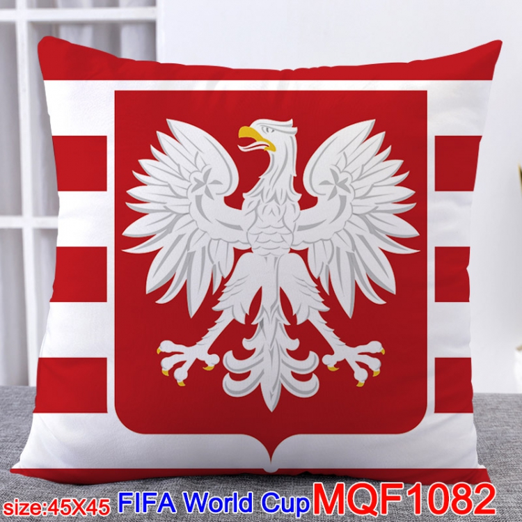 Cushion FIFA World Cup Double-sided 45X45CM MQF1082
