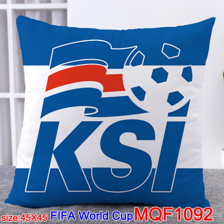 Cushion FIFA World Cup Double-sided 45X45CM MQF1092