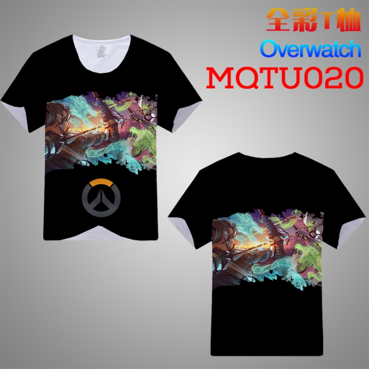 T-shirt Overwatch Double-sided M L XL XXL XXXL MQTU020