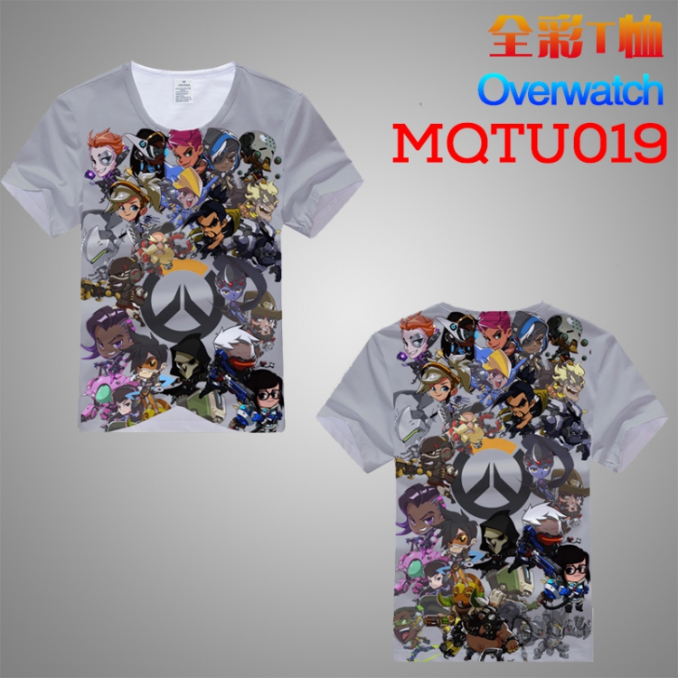 T-shirt Overwatch Double-sided M L XL XXL XXXL MQTU019