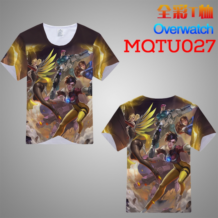 T-shirt Overwatch Double-sided M L XL XXL XXXL MQTU027