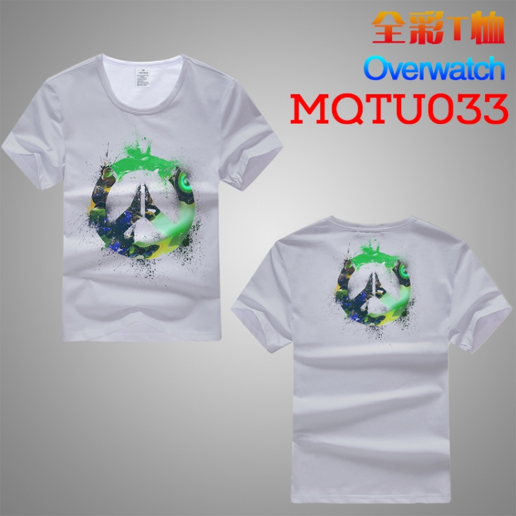 T-shirt Overwatch Double-sided M L XL XXL XXXL MQTU033