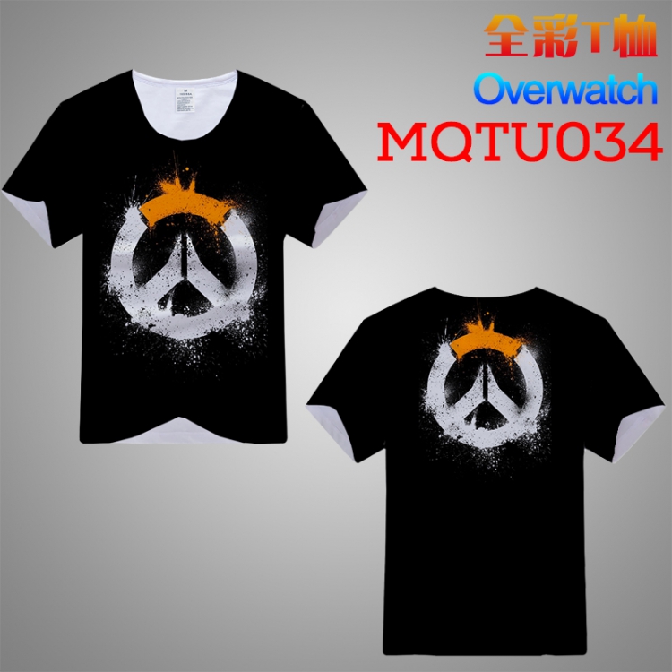 T-shirt Overwatch Double-sided M L XL XXL XXXL MQTU034