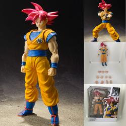 Dragon Ball Goku Red Hair 16CM