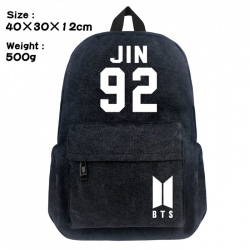 Canvas Bag BTS JIN Backpack