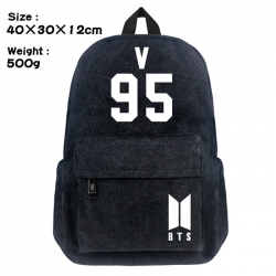 Canvas Bag BTS V Backpack