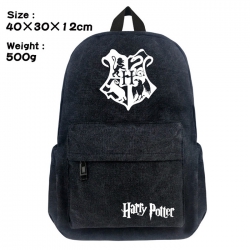Canvas Bag Harry Potter Backpa...