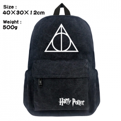 Canvas Bag Harry Potter Backpa...