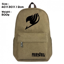Canvas Bag Fairy tail Backpack