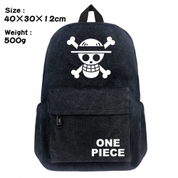 Canvas Bag One Piece Luffy Bac...