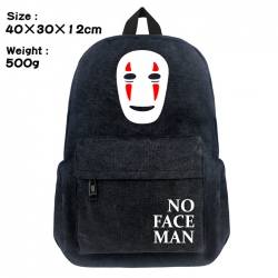 Canvas Bag TOTORO No Face Man ...