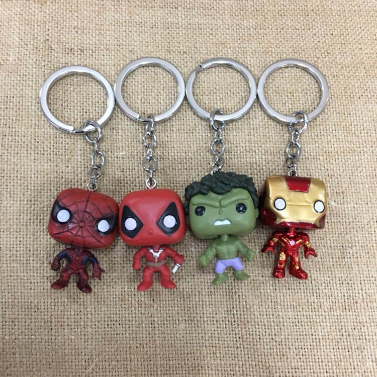 Key Chain The avengers allianc  price for 4 a set 4CM