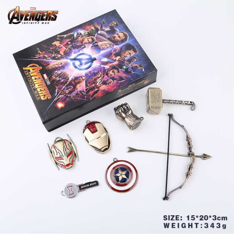 Cosplay Prop The avengers allianc price for 7 pcs a set