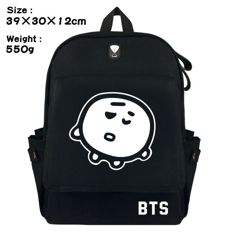 Canvas Bag BTS Backback