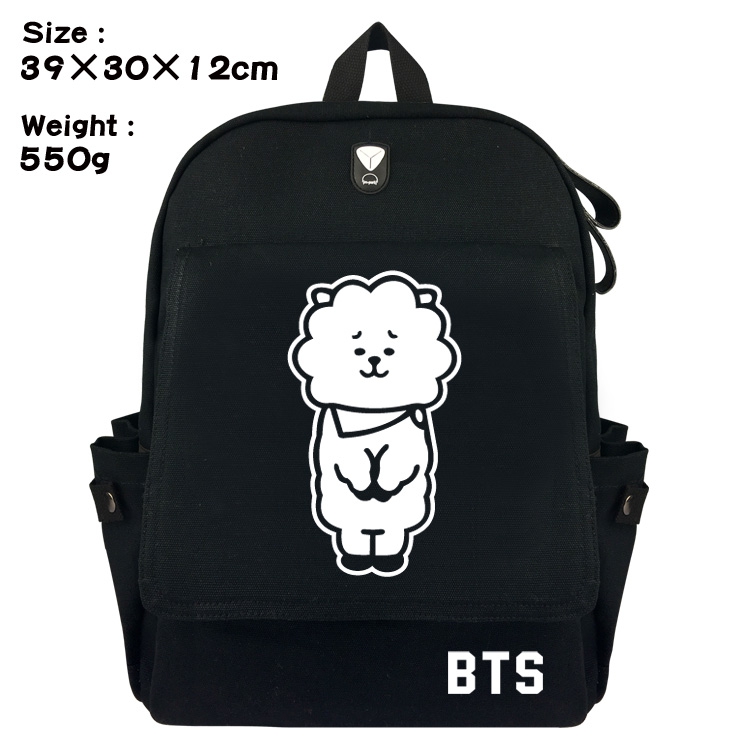 Canvas Bag BTS Backback