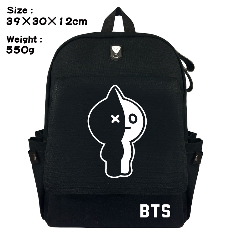 Canvas Bag BTS Backback