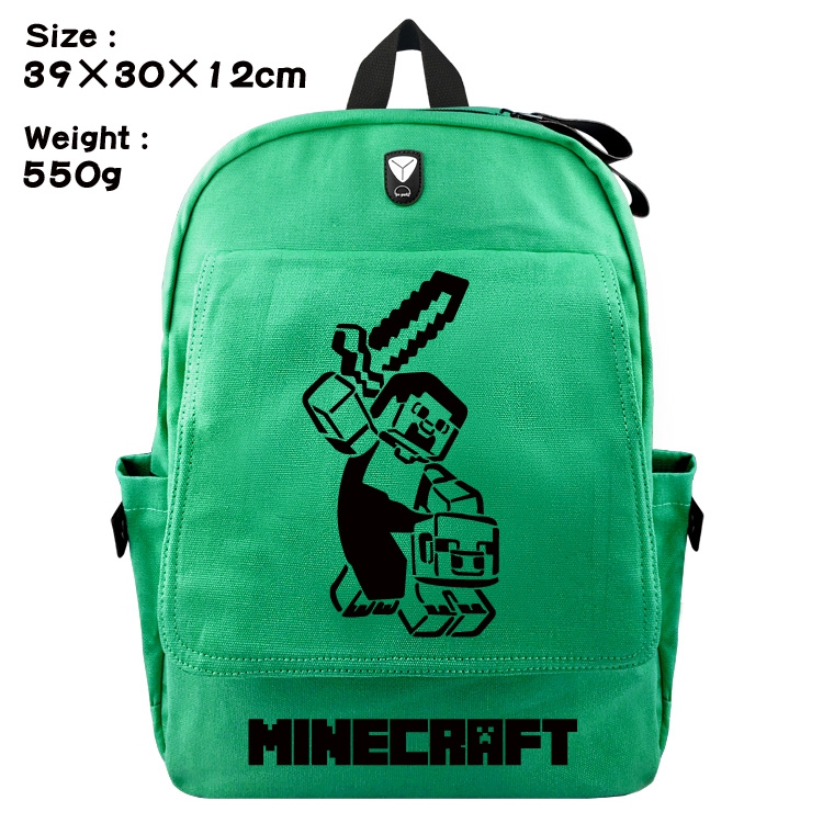 Canvas Bag Minecraft Backback