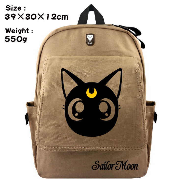 Canvas Bag Sailormoon Luna Backpack
