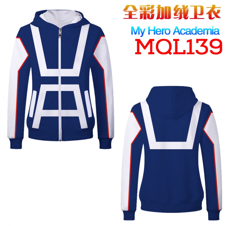 MQL139 Sweater Cosplay  Dress My Hero Academia M L XL XXL XXXL