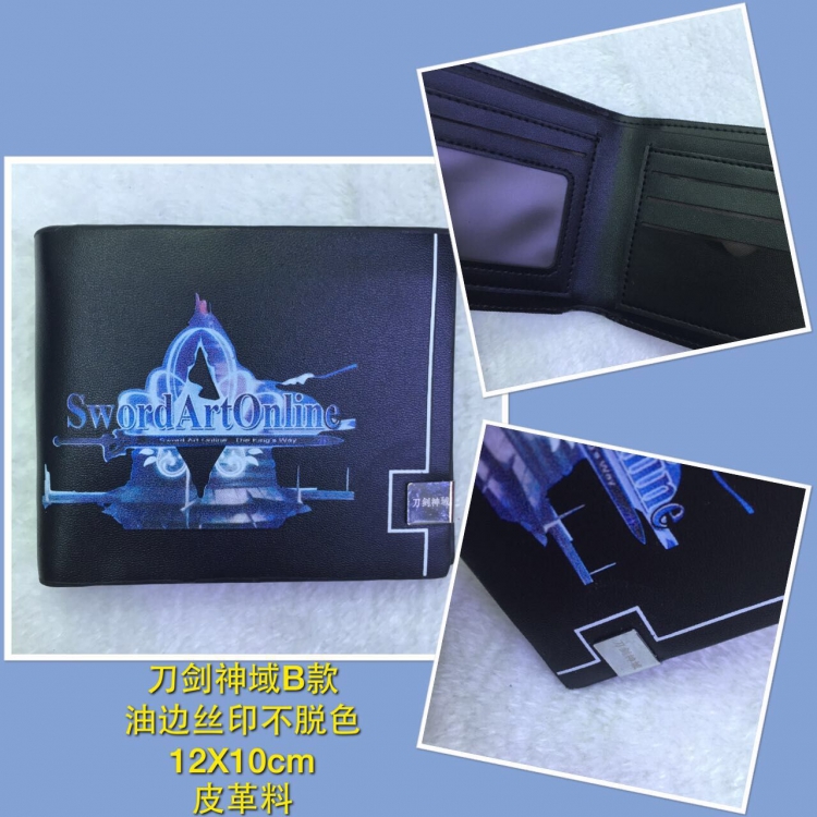 Wallet Sword Art Online Leather Wallet