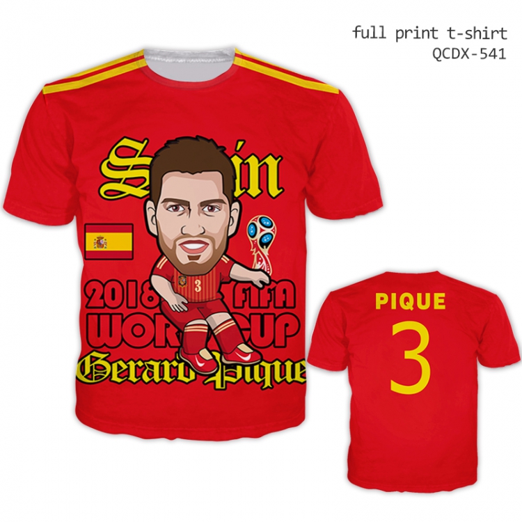 T-shirt FIFA World Cup Spain S M L XL XXL