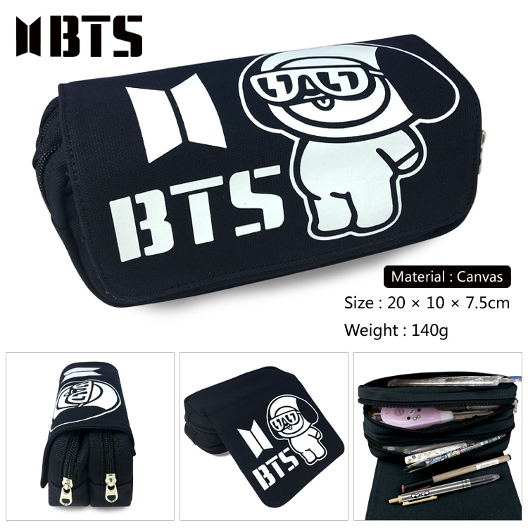 Canvas Pencil Bag Puppy BTS