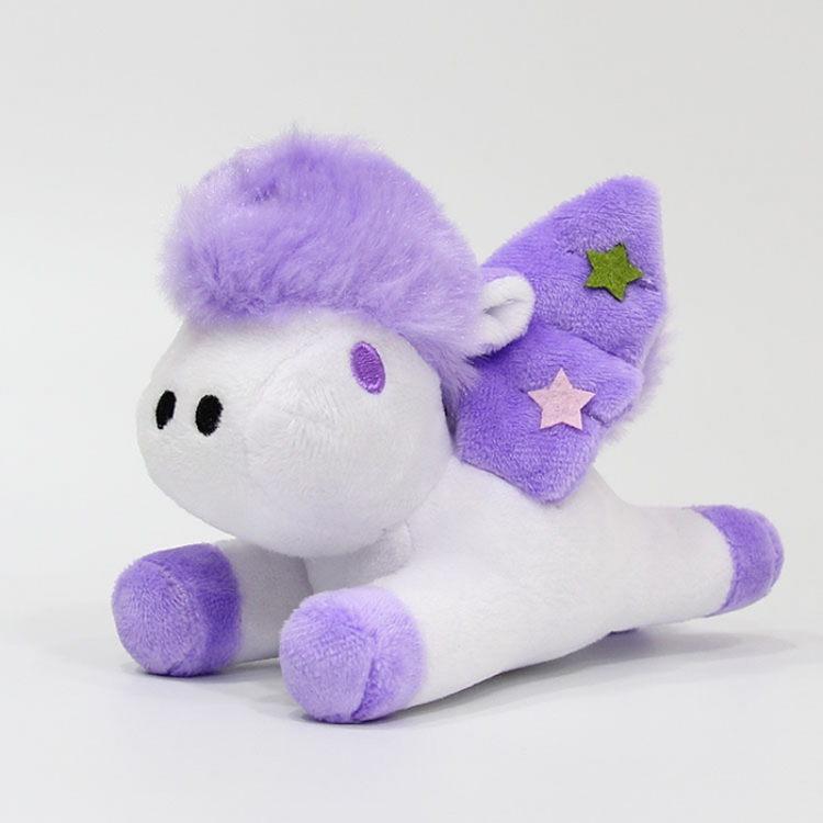 Unicorn Violet Plush 13X10CM 40g Price For 10 Pcs