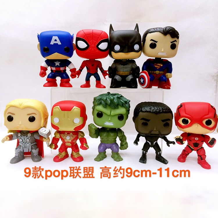 Figure The avengers allianc price for 9 pcs without boxes