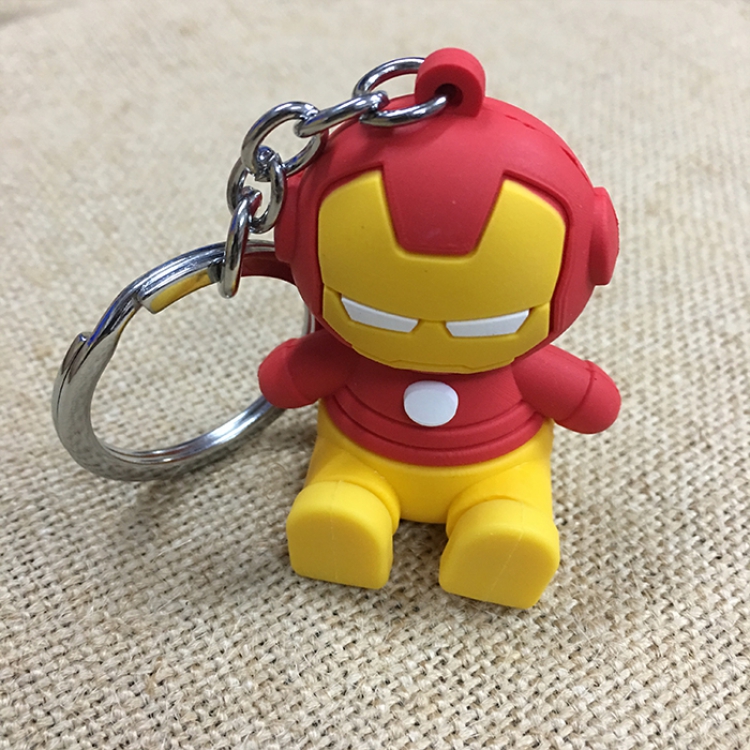 Key Chain The avengers allianc Iron Man Ring holder for mobile phone