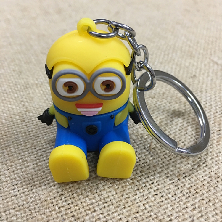 Key Chain Minions Ring holder for mobile phone