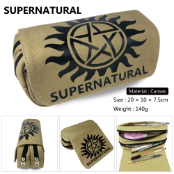 Canvas Pencil Bag Supernatural