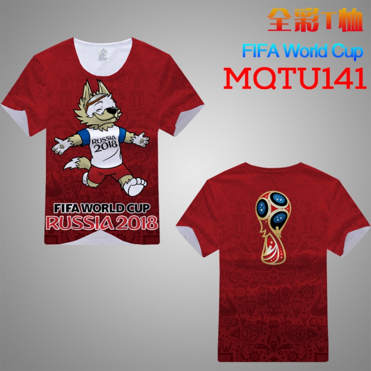 T-Shirt FIFA World Cup MQTU141 Double-sided M L XL XXL XXXL