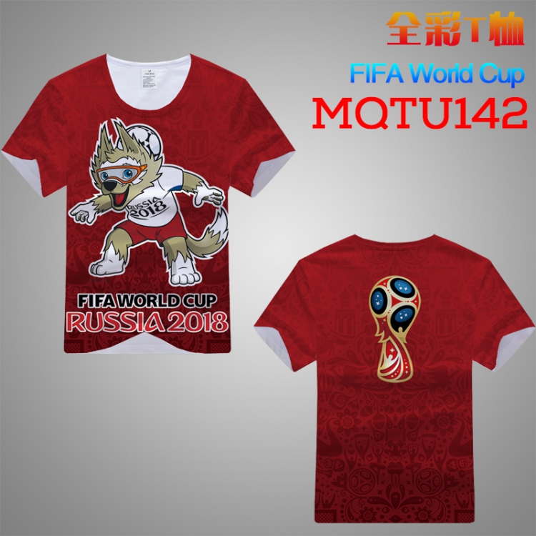 T-Shirt FIFA World Cup MQTU142 Double-sided M L XL XXL XXXL
