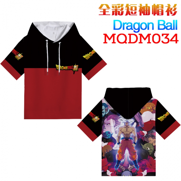 T-shirt DRAGON Ball MQDM034 BALL Double-sided M L XL XXL XXXL