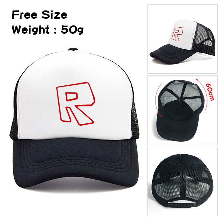 Hat roblox  Fashion Grid White  Hat