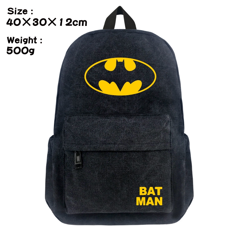 Canvas Bag The avengers allianc Batman Backpack